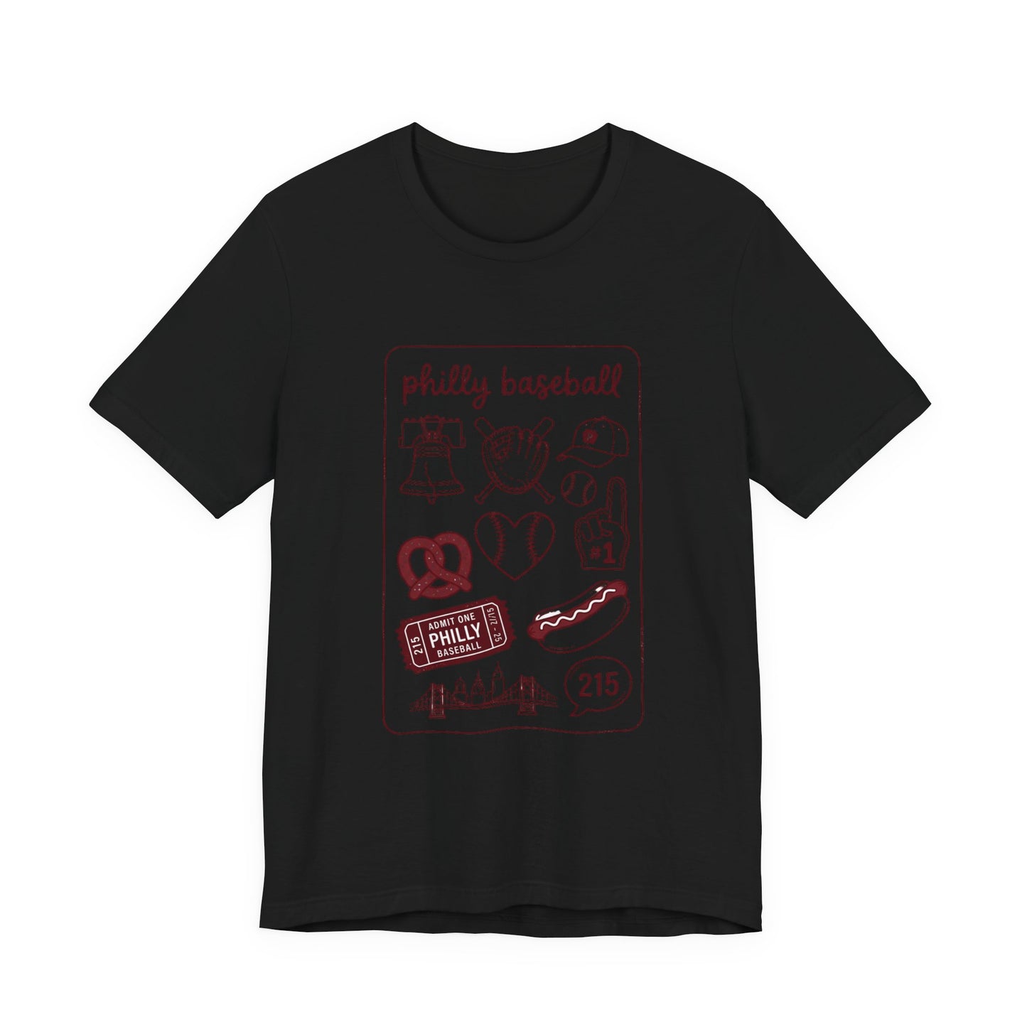 Philly Baseball Icons Tee | City Pride, Local Sportswear