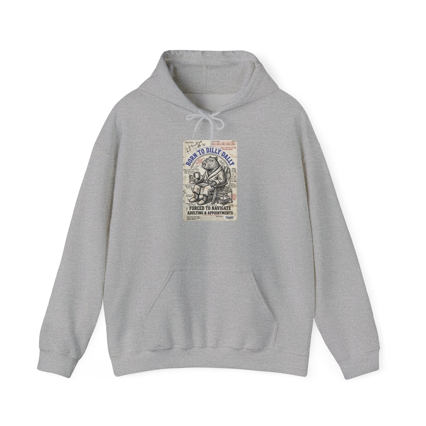 I Dilly & I Dally Hoodie | Dilly Dally meme, retro cartoon slogan