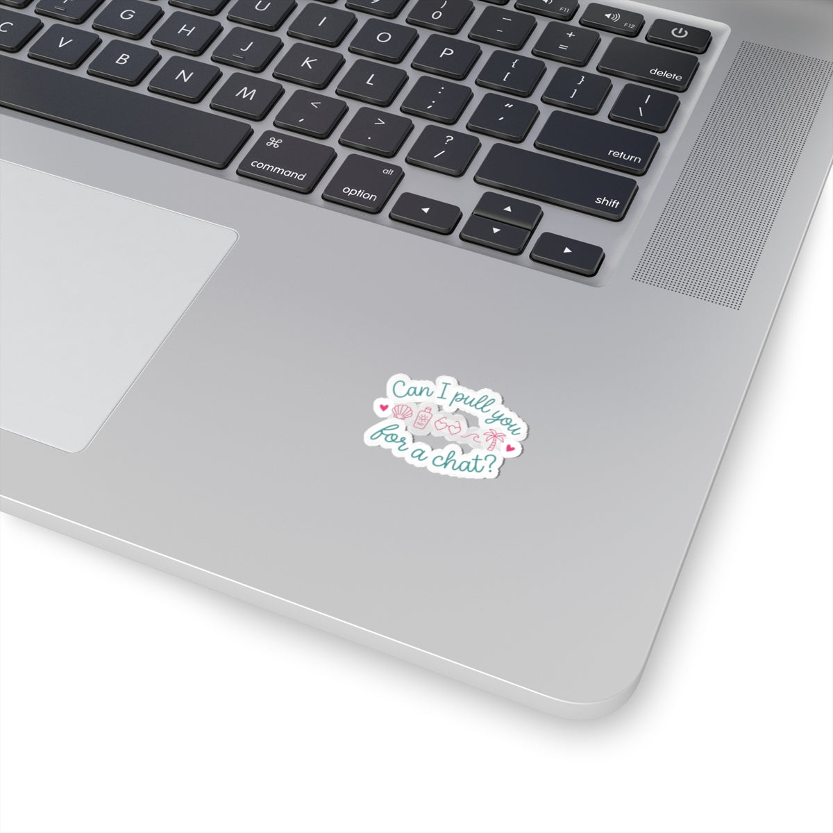 Can I Pull You for a Chat? Sticker | Reality Dating-Show Phrase, Flirty Kiss-Cut