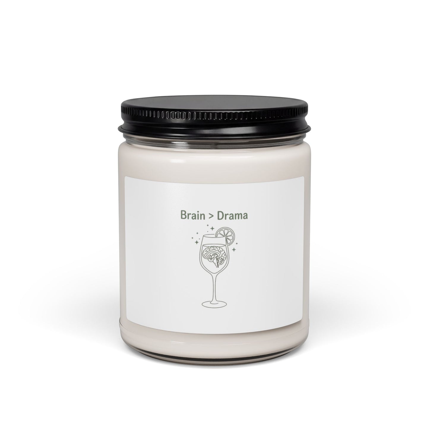 Brain > Drama Soy Candle | Bride Era, Engaged Slogan, Feminine Script