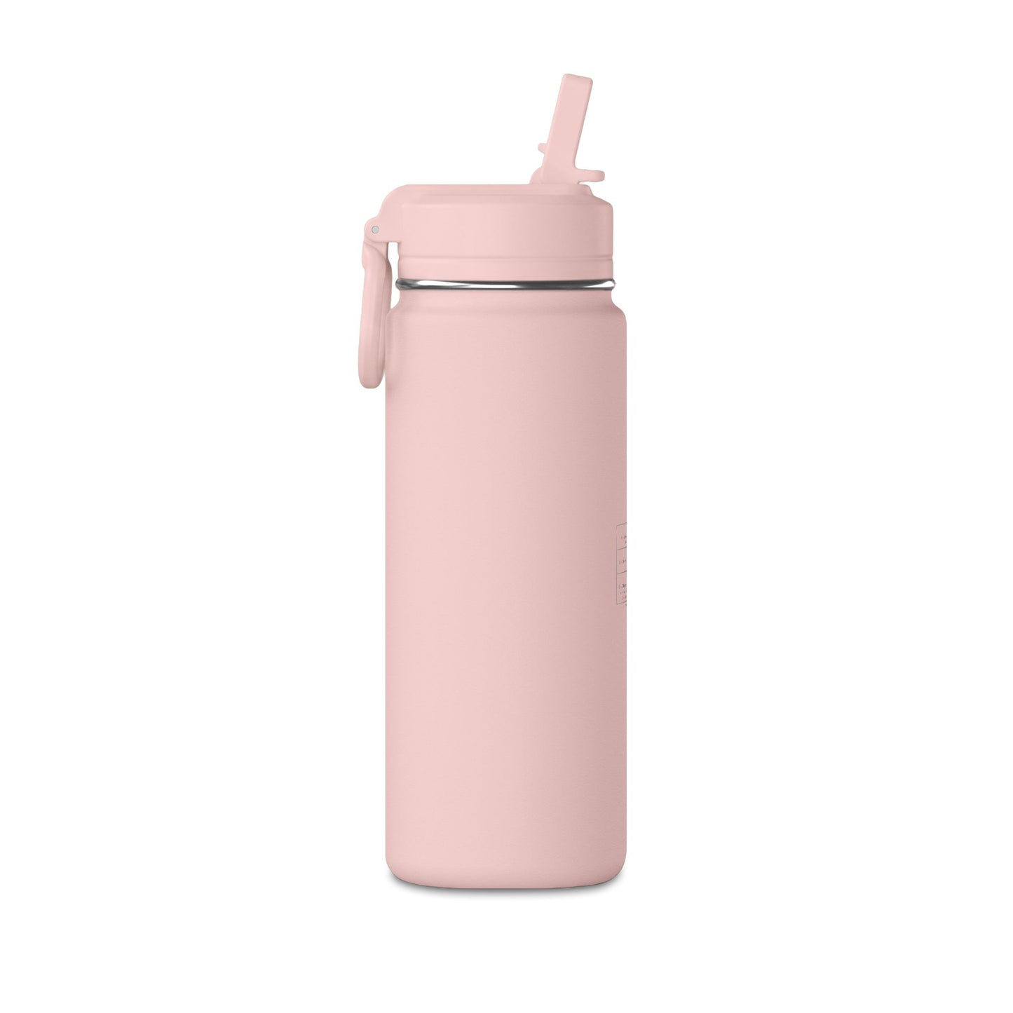 20oz Mini Water Bottle - Compact Insulated Sports Bottle with Straw Cap