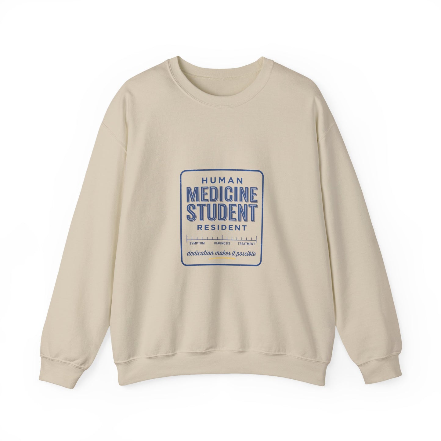 Medicine Student Sweatshirt | Vintage Badge Medical Student Crewneck
