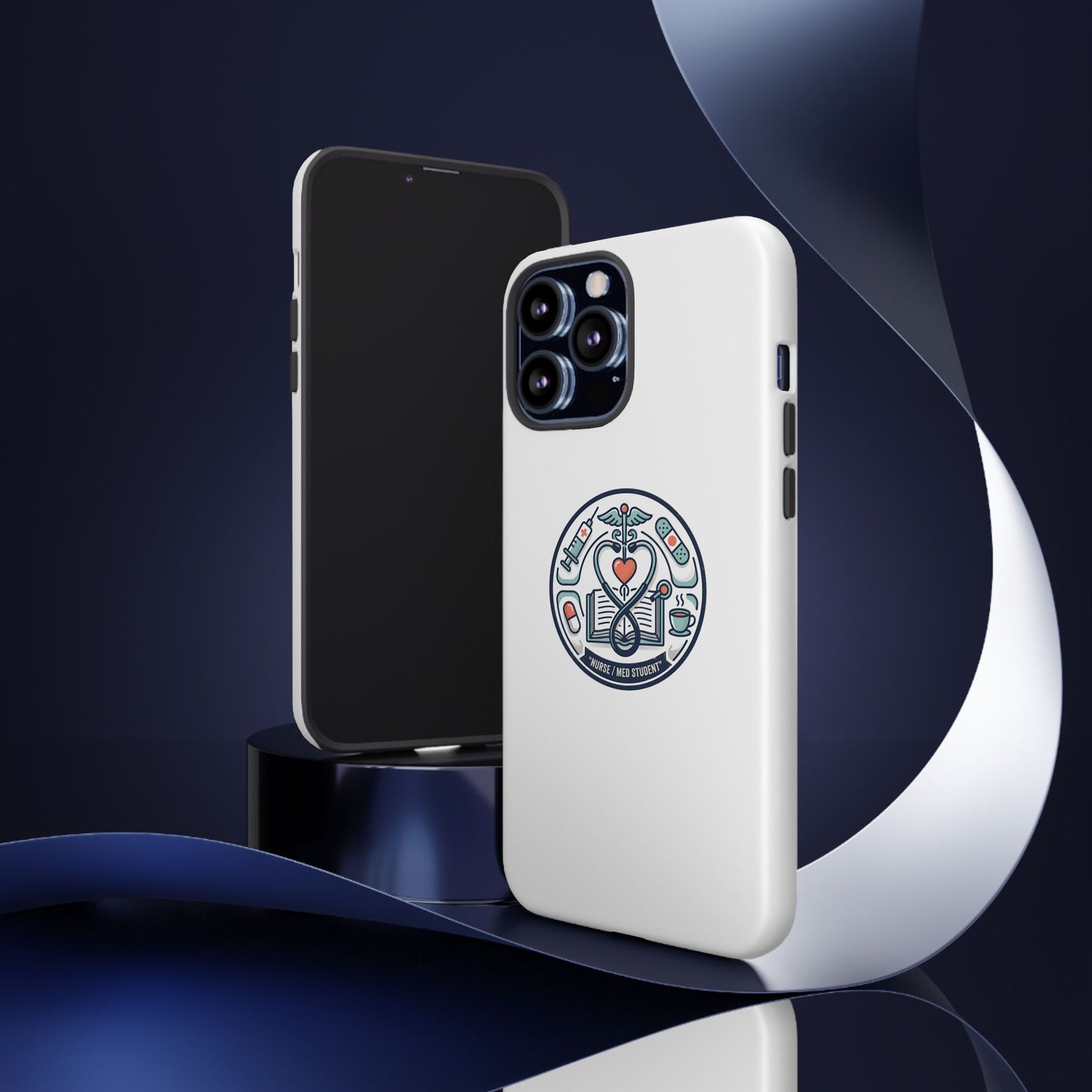 Nurse Aesthetic Tough Case — Medical Student Phone Case