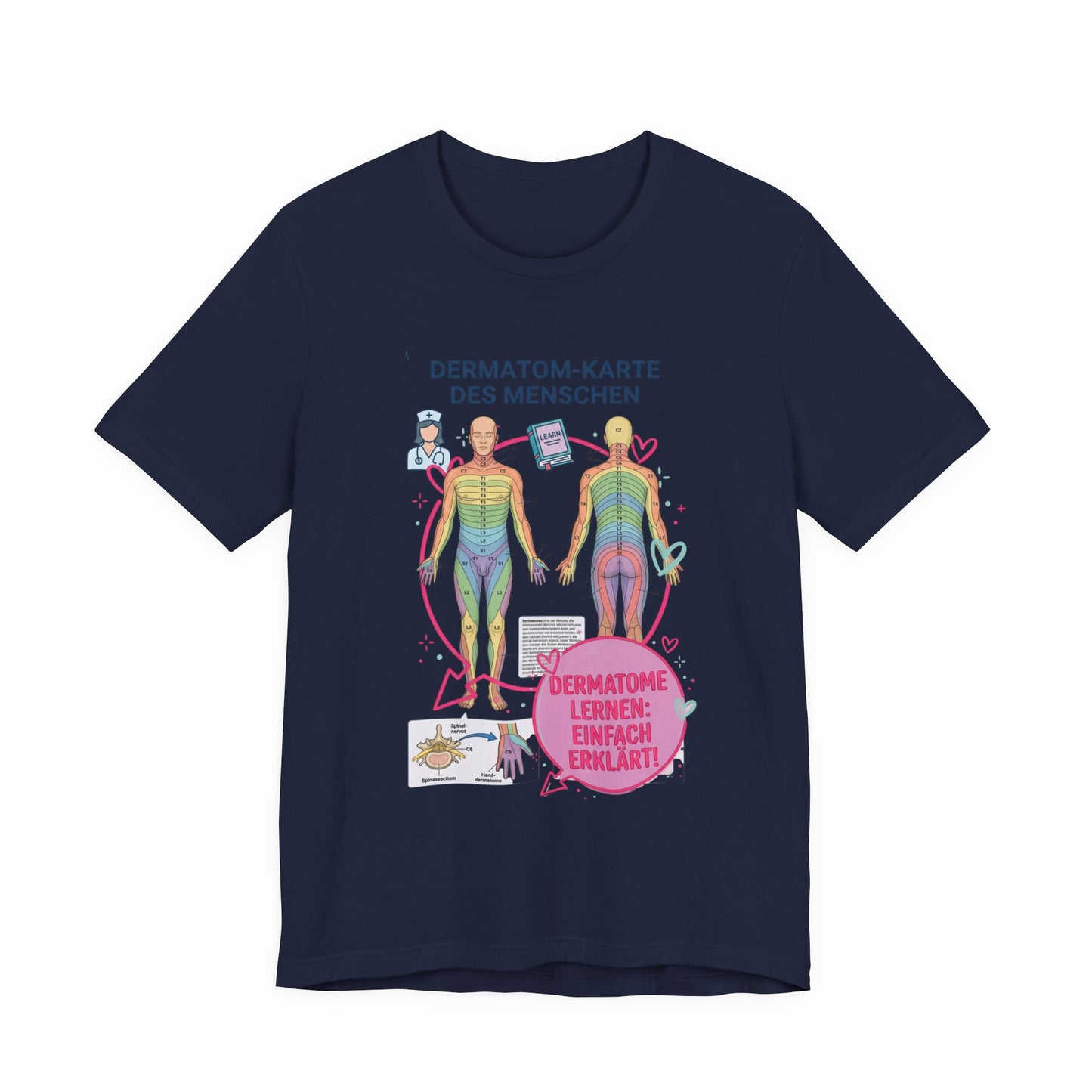 Dermatom-Map Anatomy Tee | 'Can I Pull You for a Chat' dating-show meme