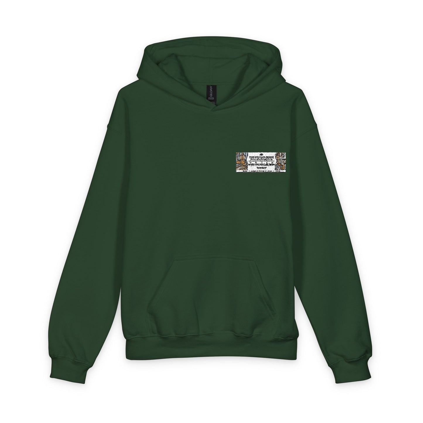 Youth Hoodie — Cute Paw Print "Best Cat Dad Ever" Pocket Design