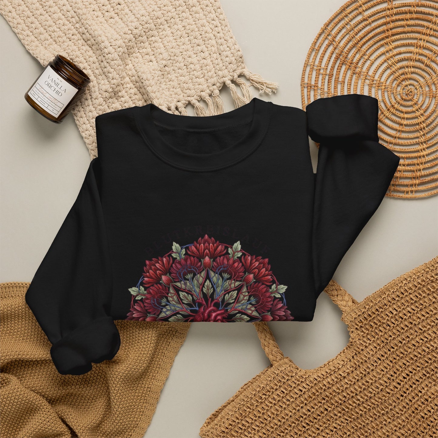 November Chrysanthemum Crewneck Sweatshirt | Birth Flower Botanical