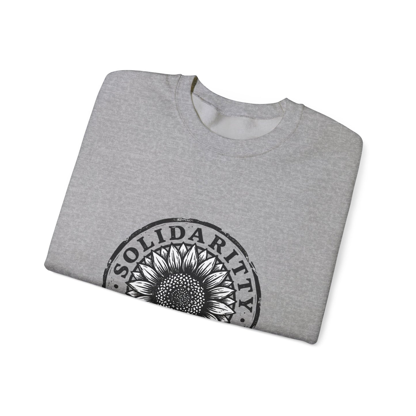 Solidarity Over Greed Sweatshirt | People Over Profit, Values-Led Statement