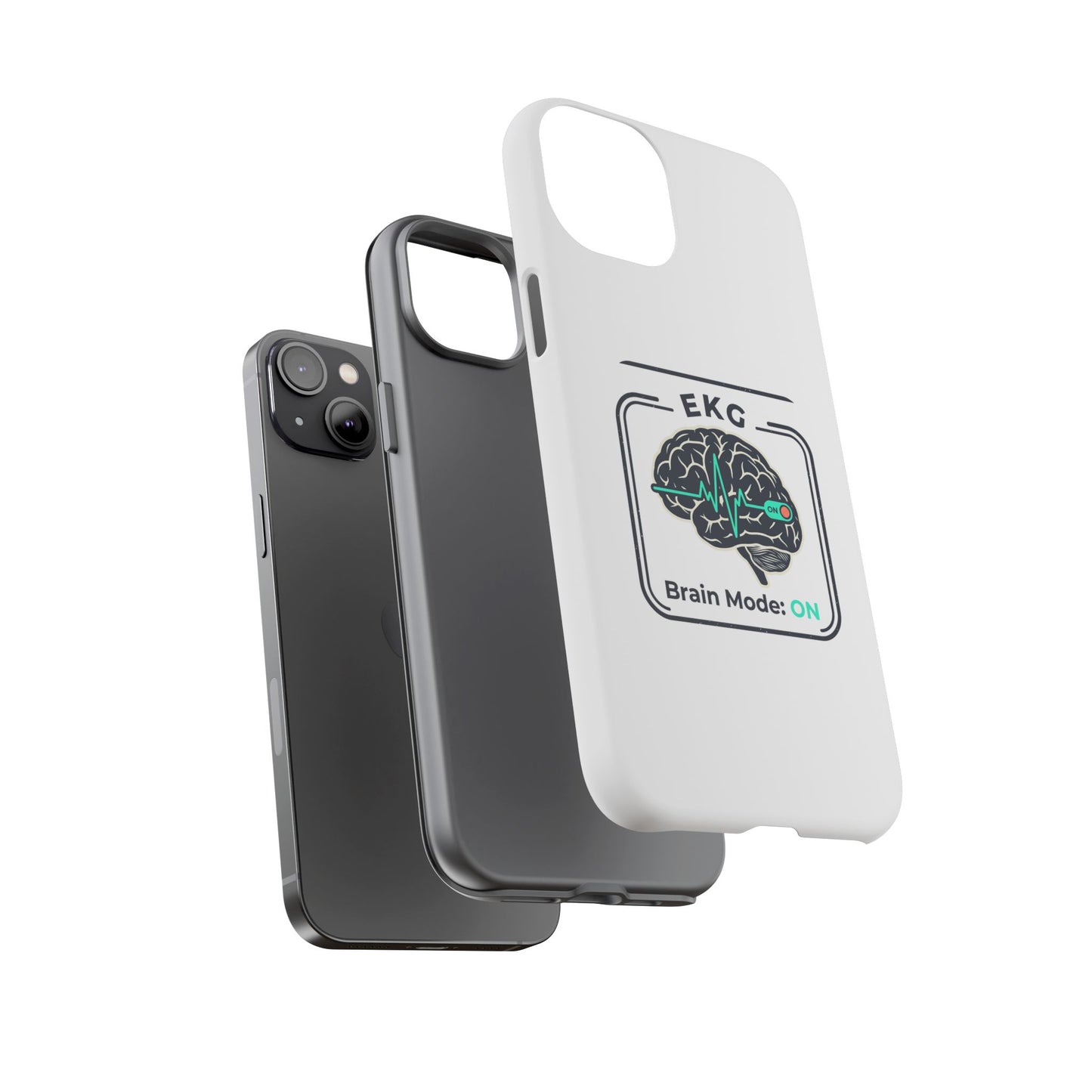 Tough Cases — 'EKG Brain Mode: ON' Phone Case