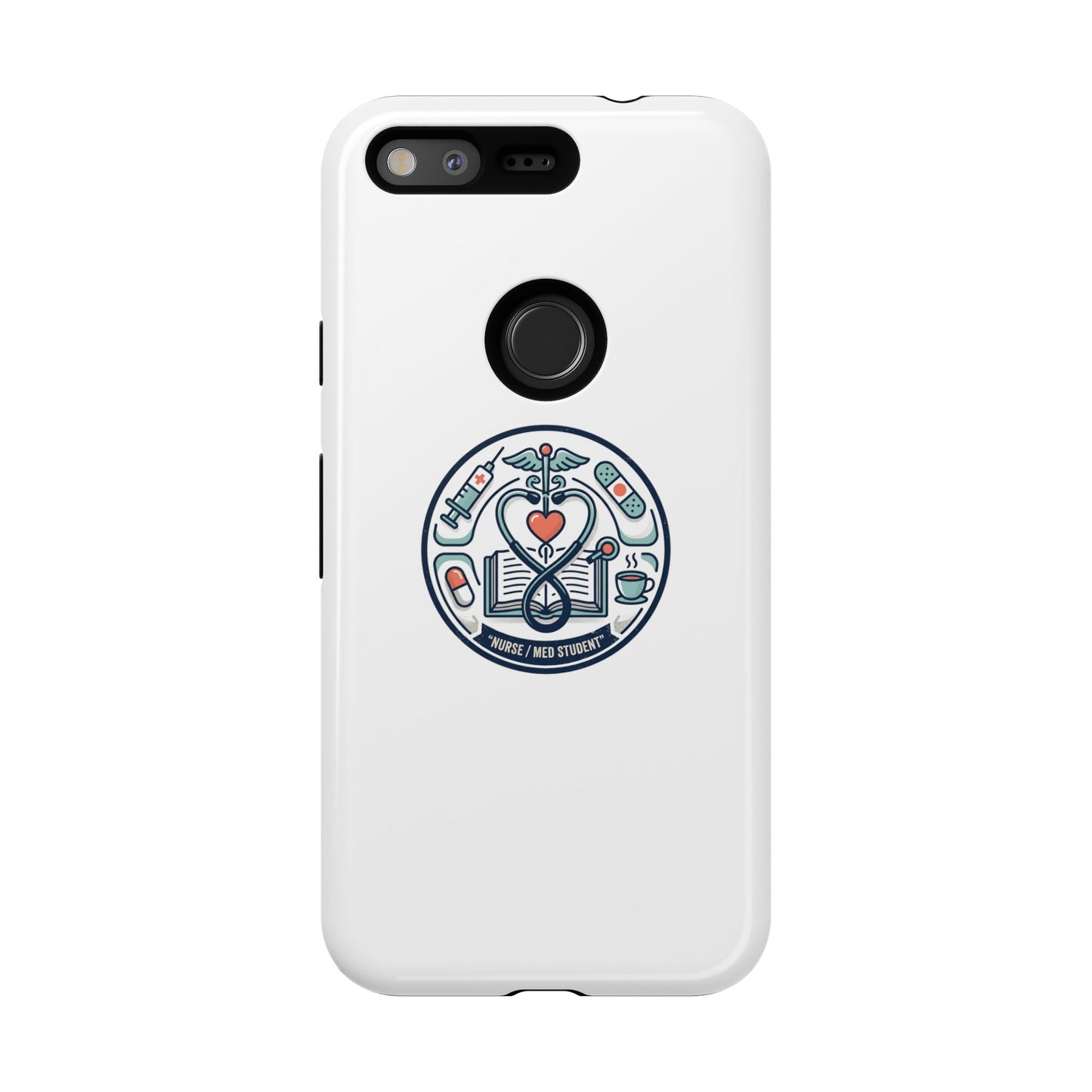 Nurse Aesthetic Tough Case — Medical Student Phone Case