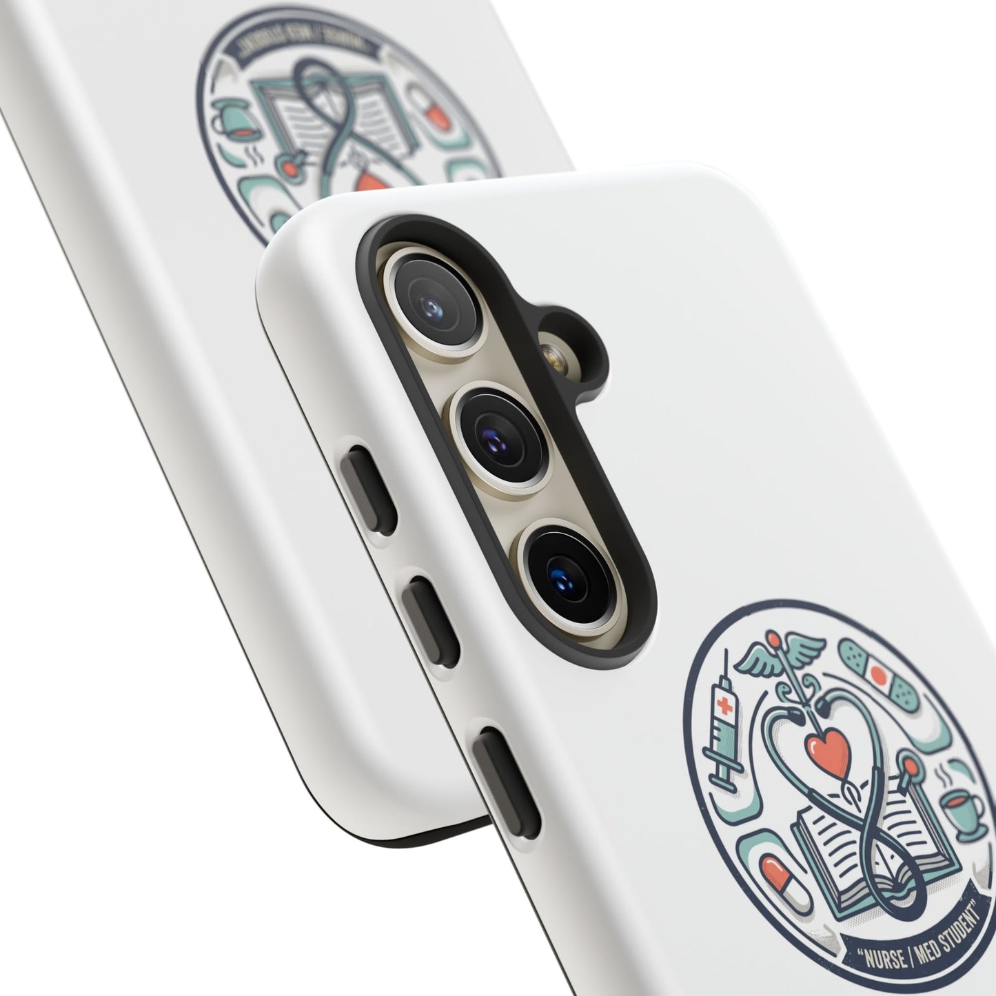 Nurse Aesthetic Tough Case — Medical Student Phone Case