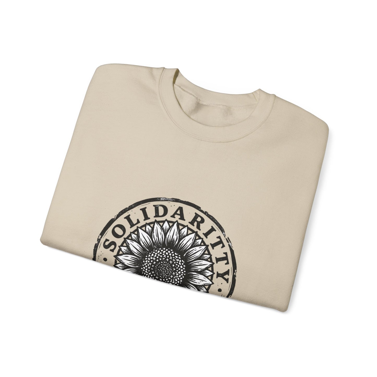 Solidarity Over Greed Sweatshirt | People Over Profit, Values-Led Statement