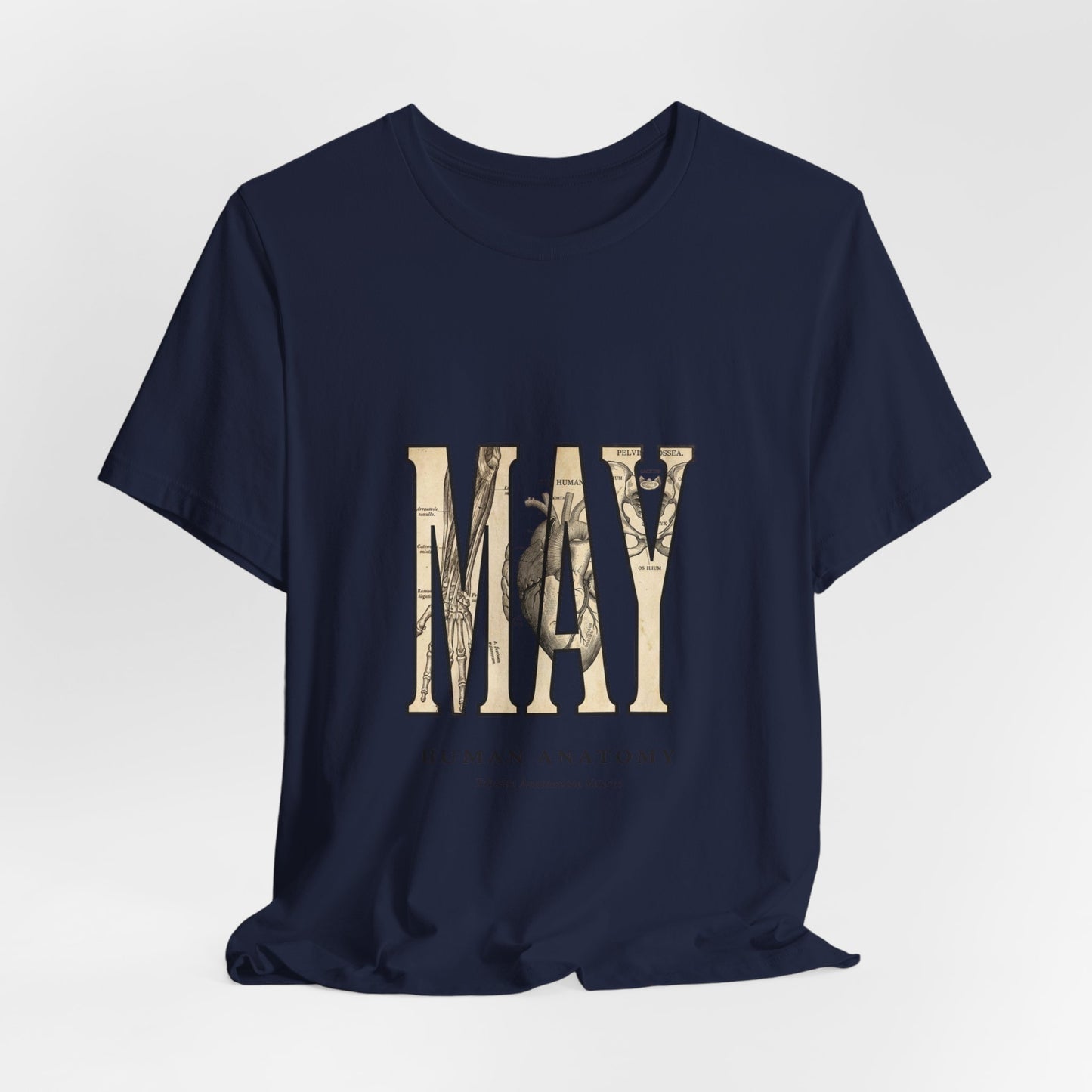 May Birth Flower Tee | Birth Month Floral Typography