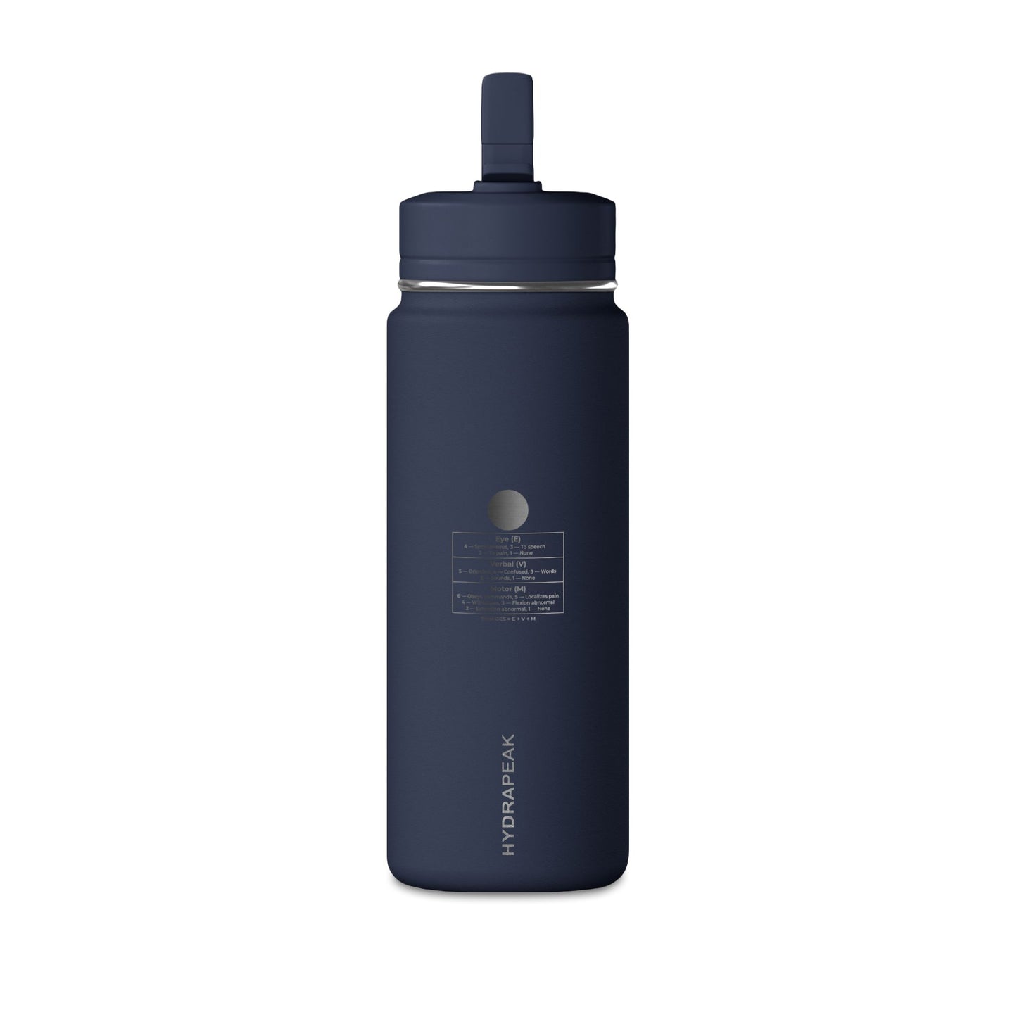 20oz Mini Water Bottle - Compact Insulated Sports Bottle with Straw Cap