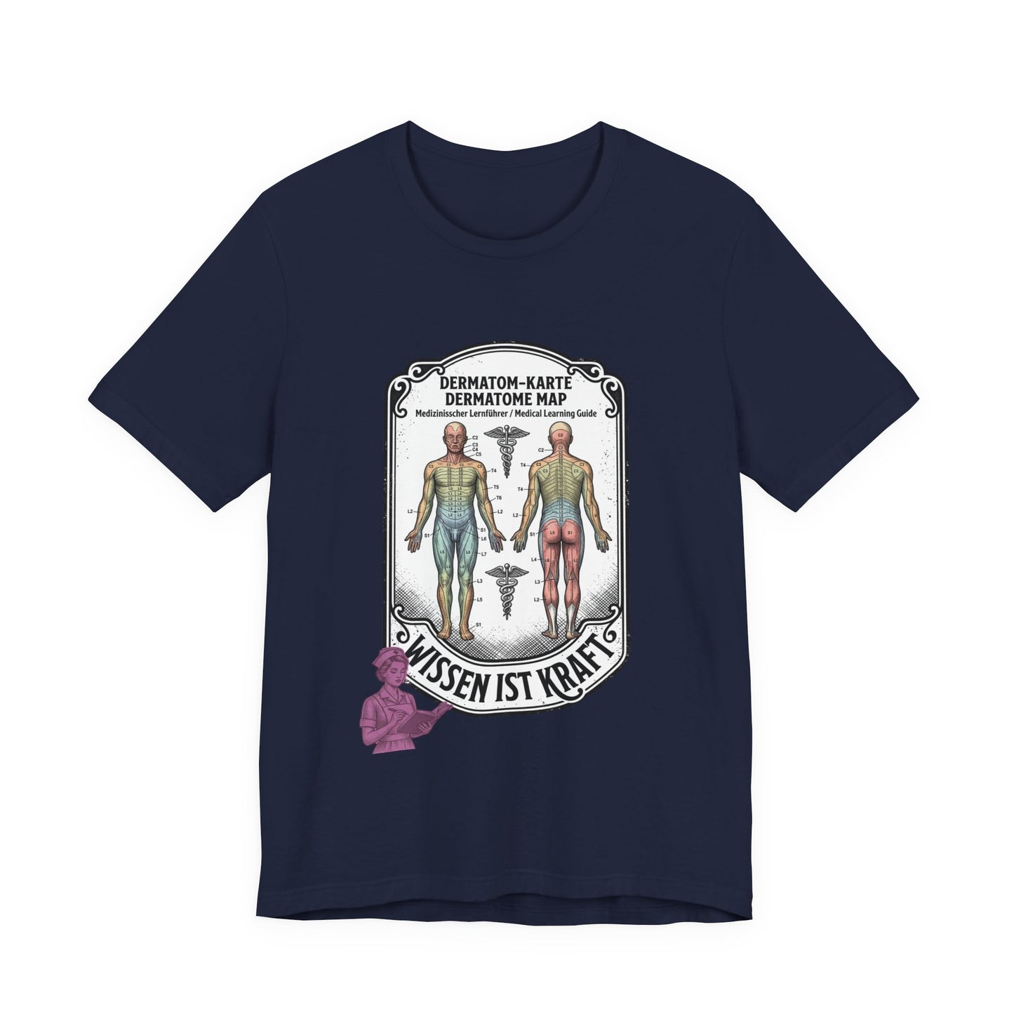 Dermatome Map Tee | People Over Profit, Values-Led Statement Shirt