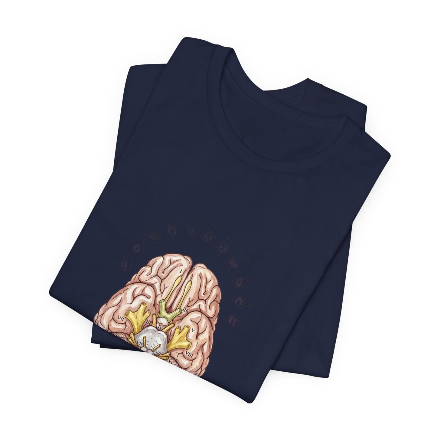 Anatomical Brain Floral Illustration Tee | Birth Flower, Botanical Anatomy
