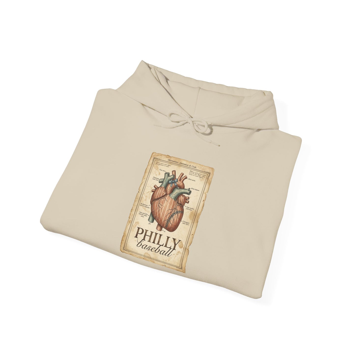Philly Baseball Heart Hoodie | Philadelphia Pride, Local Baseball Tee