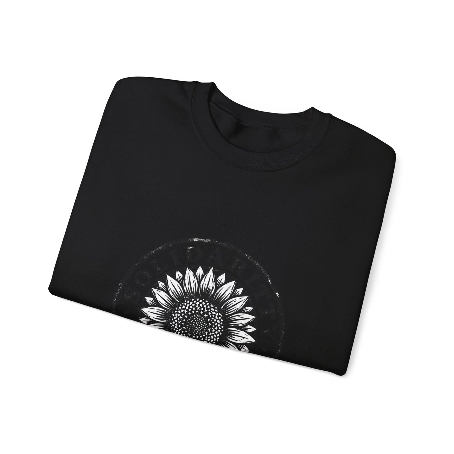 Solidarity Over Greed Sweatshirt | People Over Profit, Values-Led Statement