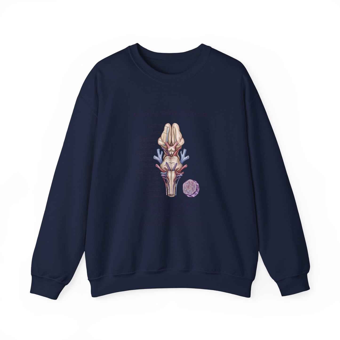 Birth Flower Botanical Crewneck Sweatshirt | Personalized Month Floral Illustration