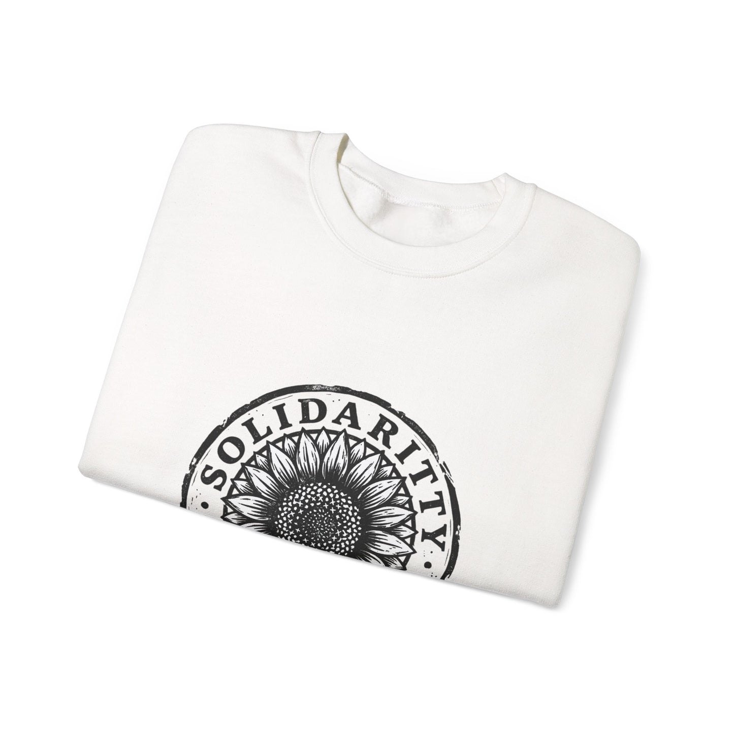Solidarity Over Greed Sweatshirt | People Over Profit, Values-Led Statement