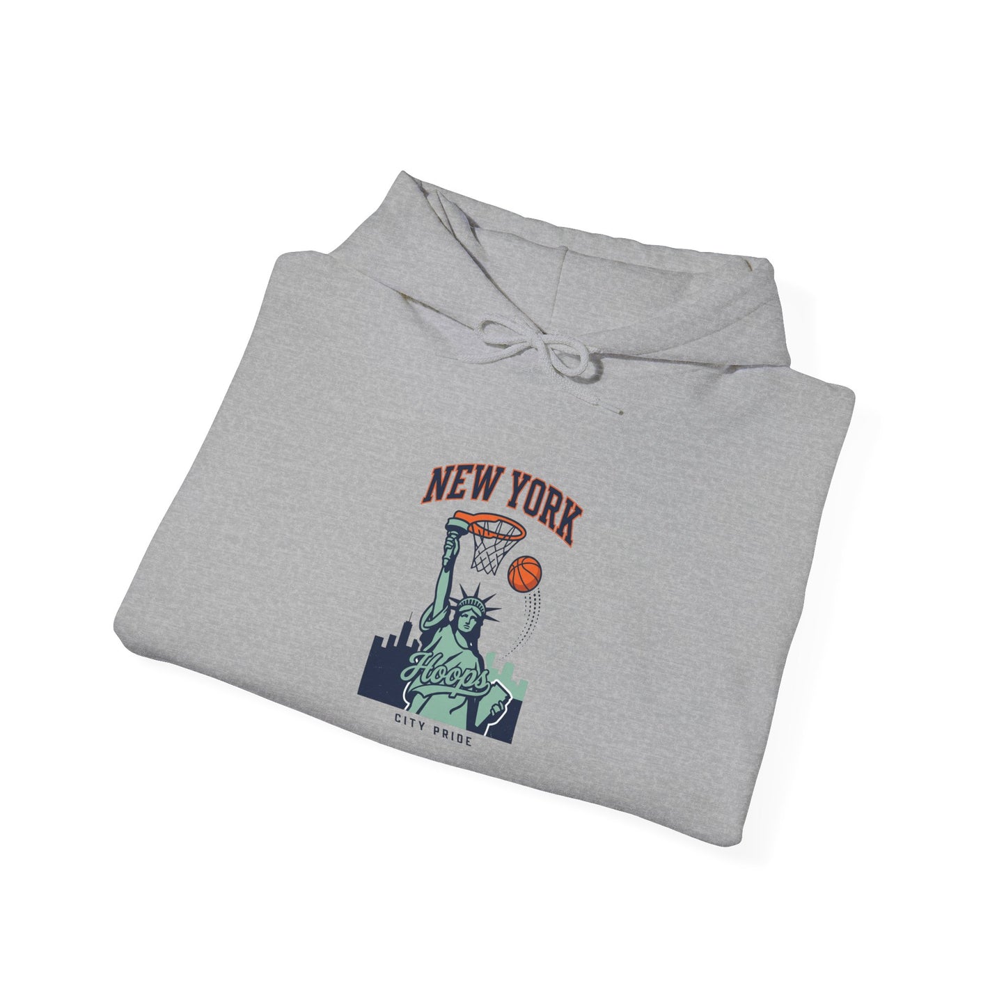 New York Statue of Liberty Basketball Hoodie | NY Basketball Streetwear
