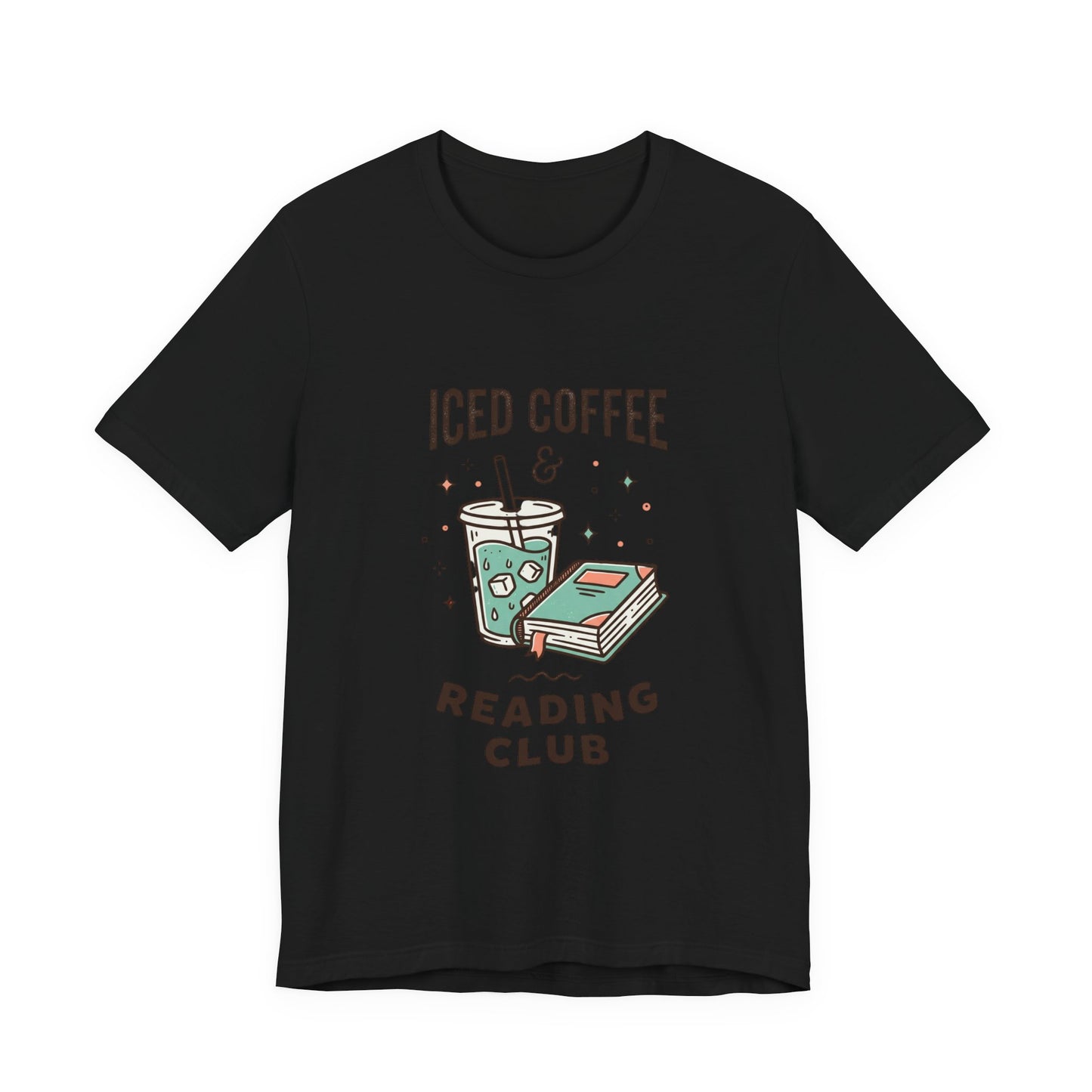 Iced Coffee & Reading Club Tee | Book Girl Summer, BookTok Aesthetic