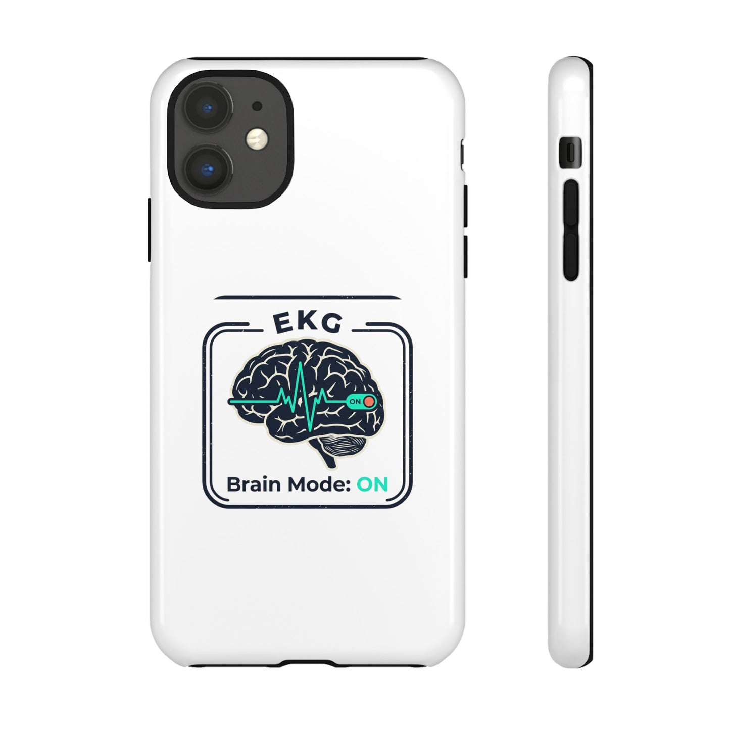 Tough Cases — 'EKG Brain Mode: ON' Phone Case