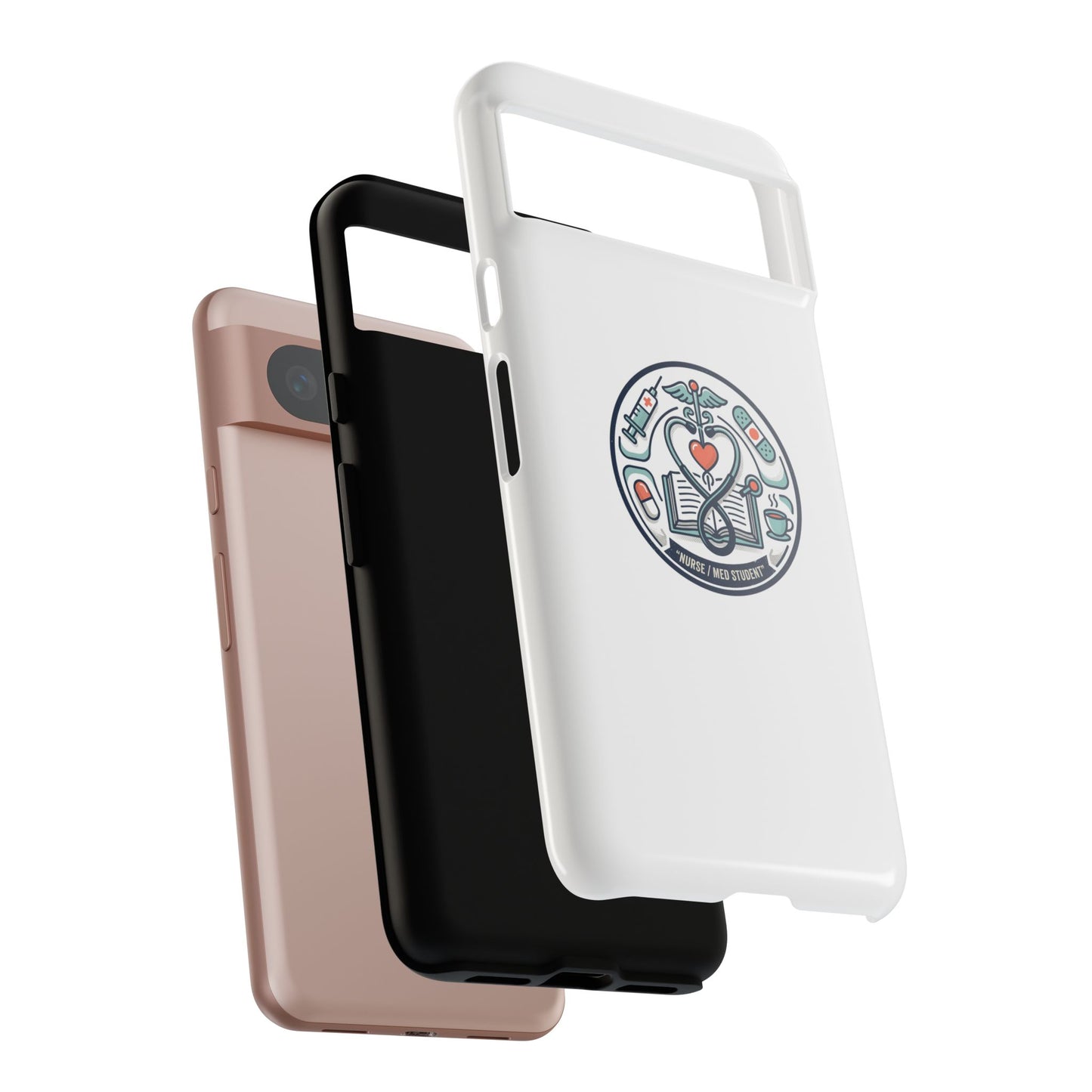 Nurse Aesthetic Tough Case — Medical Student Phone Case