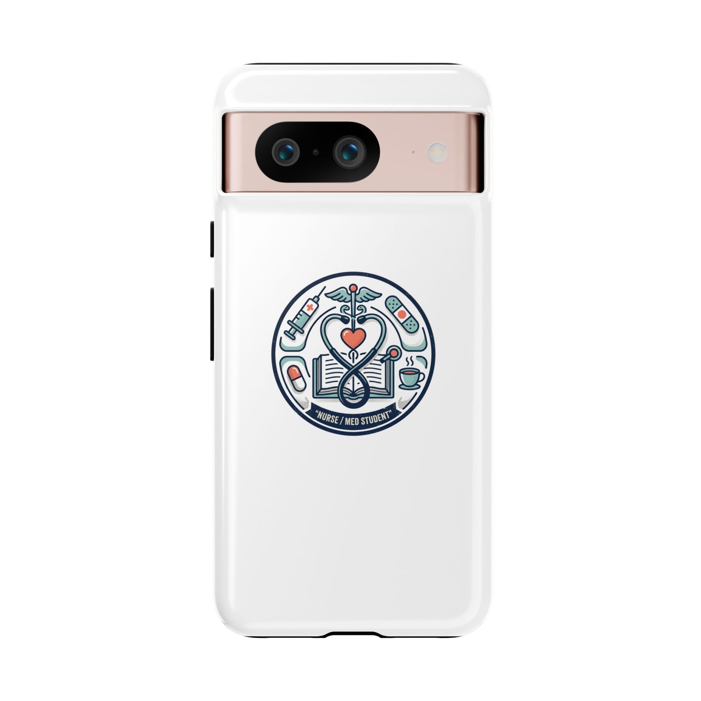 Nurse Aesthetic Tough Case — Medical Student Phone Case