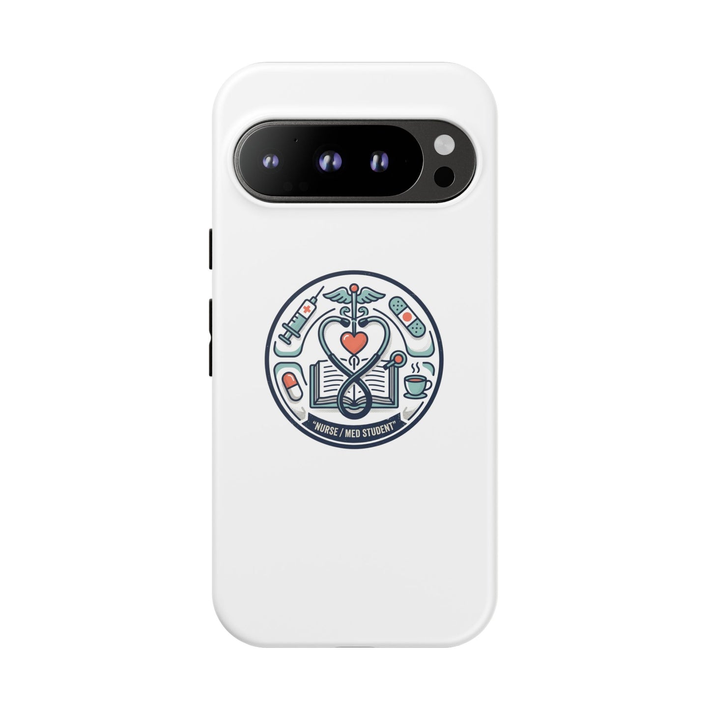 Nurse Aesthetic Tough Case — Medical Student Phone Case
