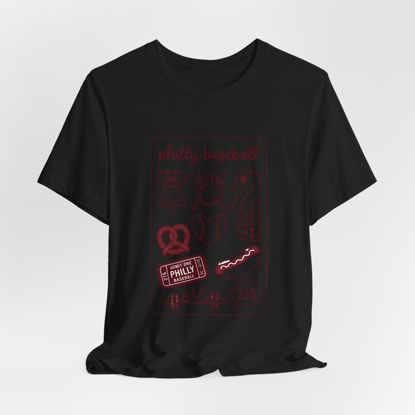 Philly Baseball Icons Tee | City Pride, Local Sportswear