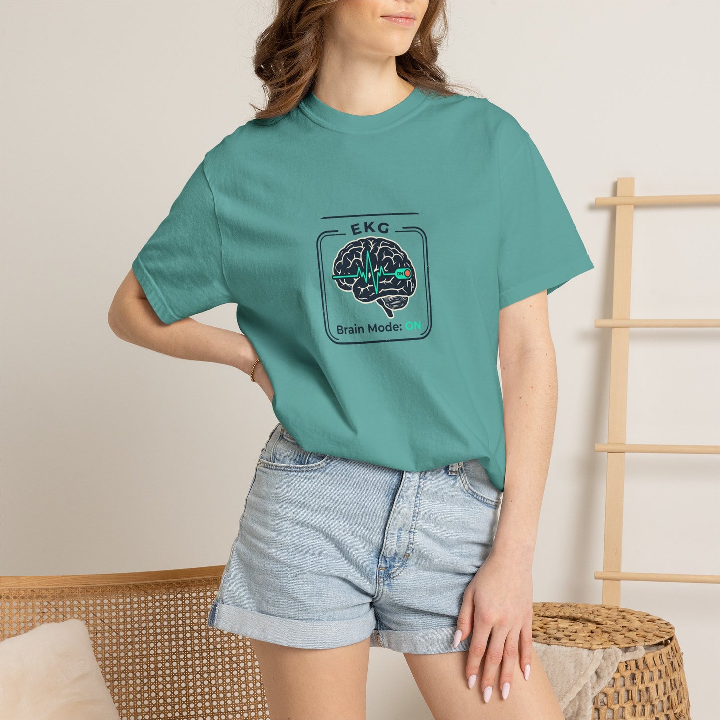 EKG Brain Mode: ON T-Shirt