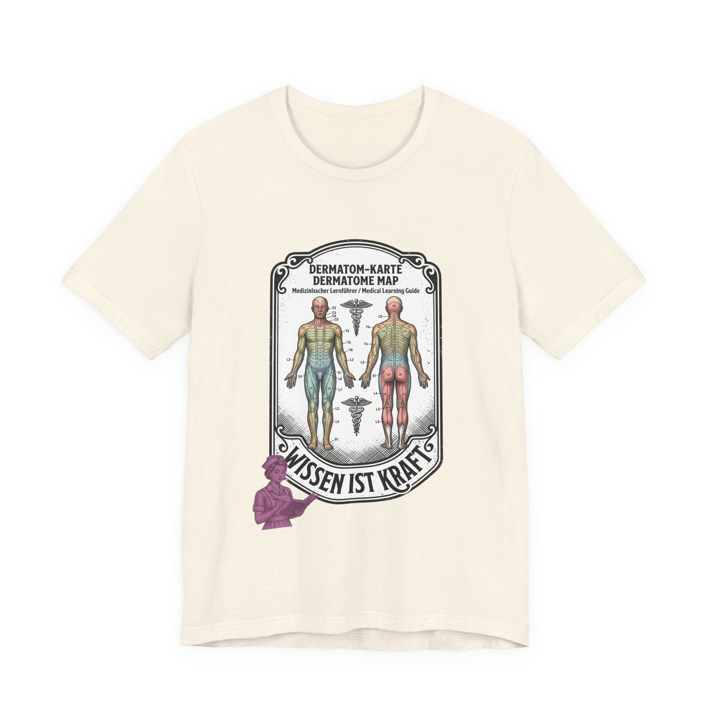 Dermatome Map Tee | People Over Profit, Values-Led Statement Shirt