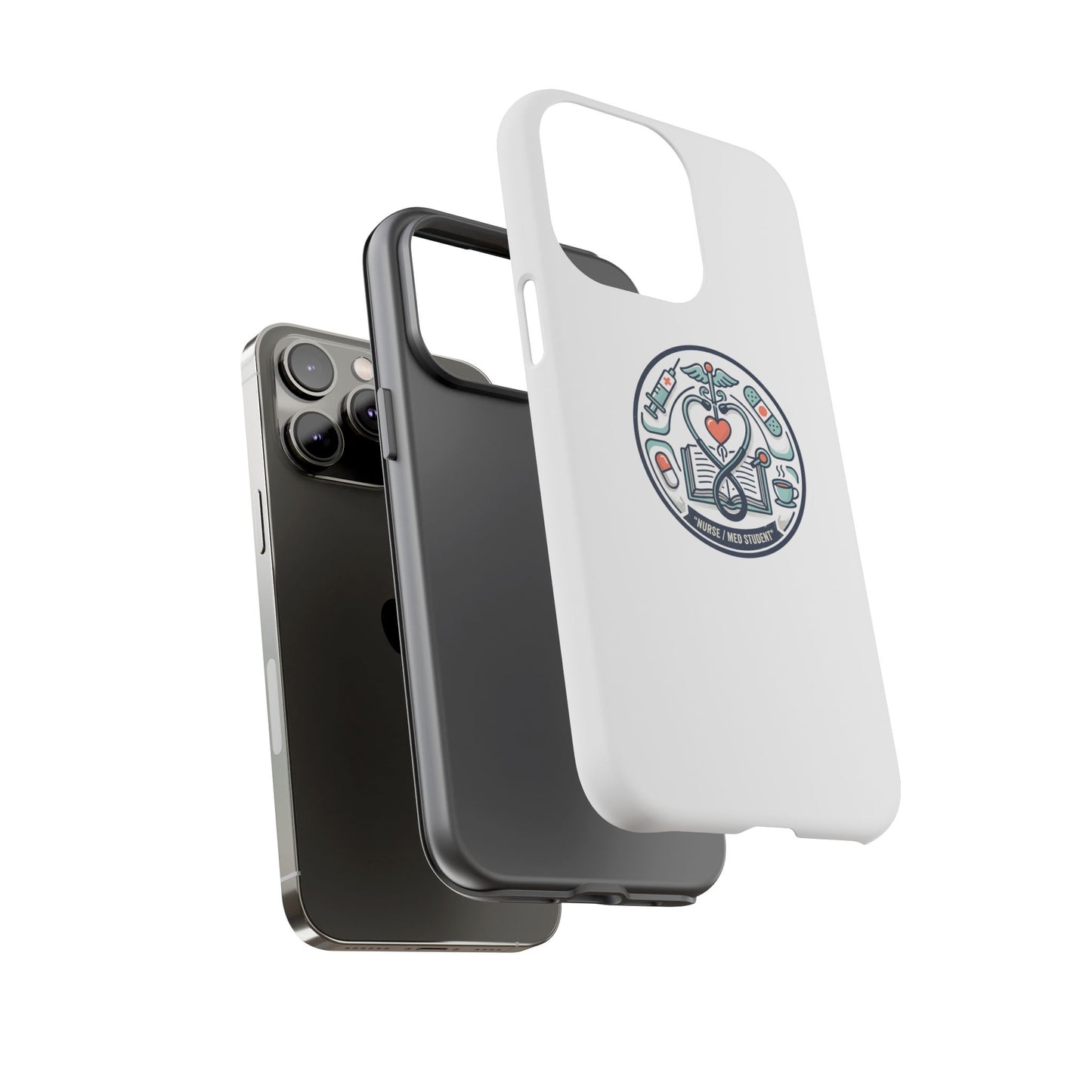 Nurse Aesthetic Tough Case — Medical Student Phone Case