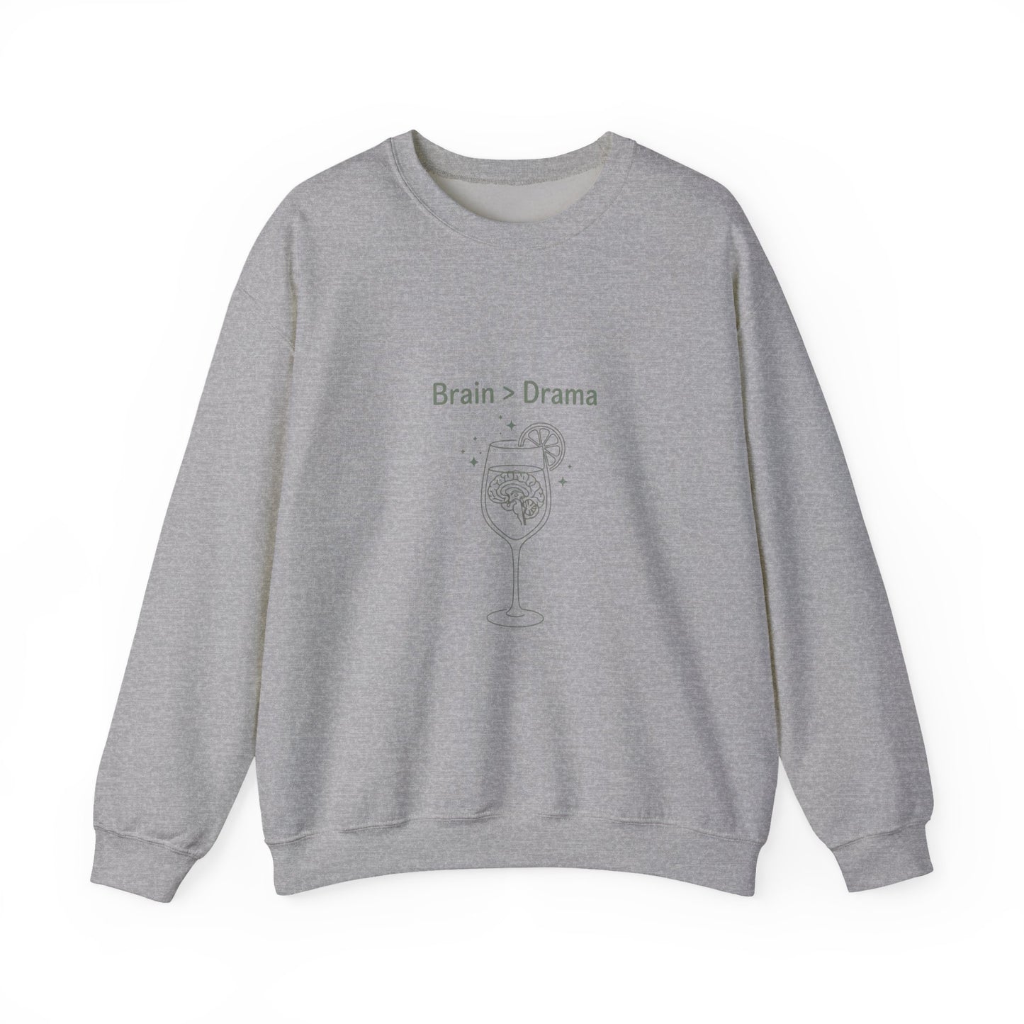 Brain > Drama Sweatshirt | Bride Era, Engaged Wife Slogan