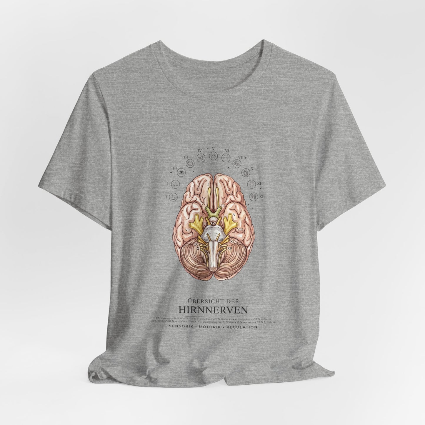 Anatomical Brain Floral Illustration Tee | Birth Flower, Botanical Anatomy