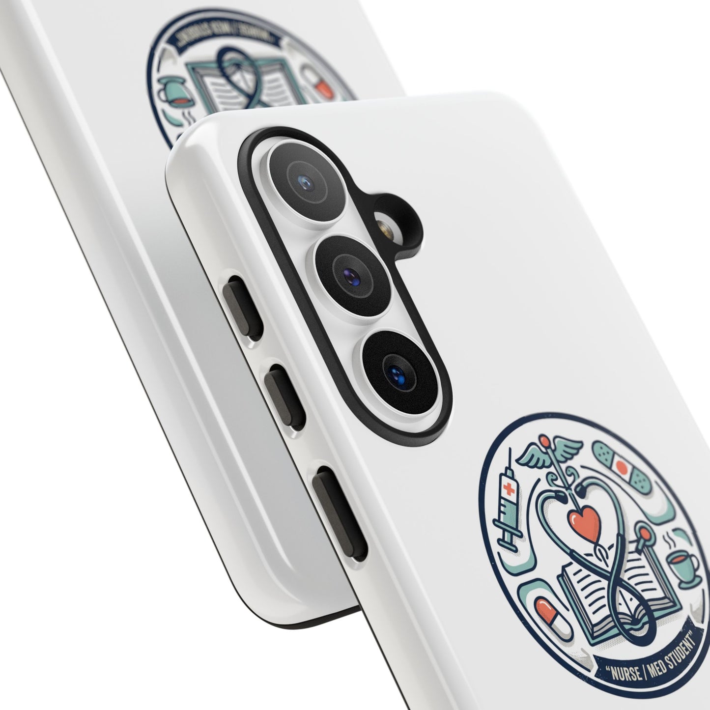 Nurse Aesthetic Tough Case — Medical Student Phone Case