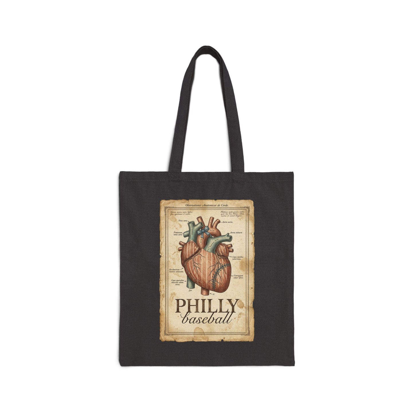 Philly Baseball Heart Tote Bag | Regional City Pride, Sports Fan