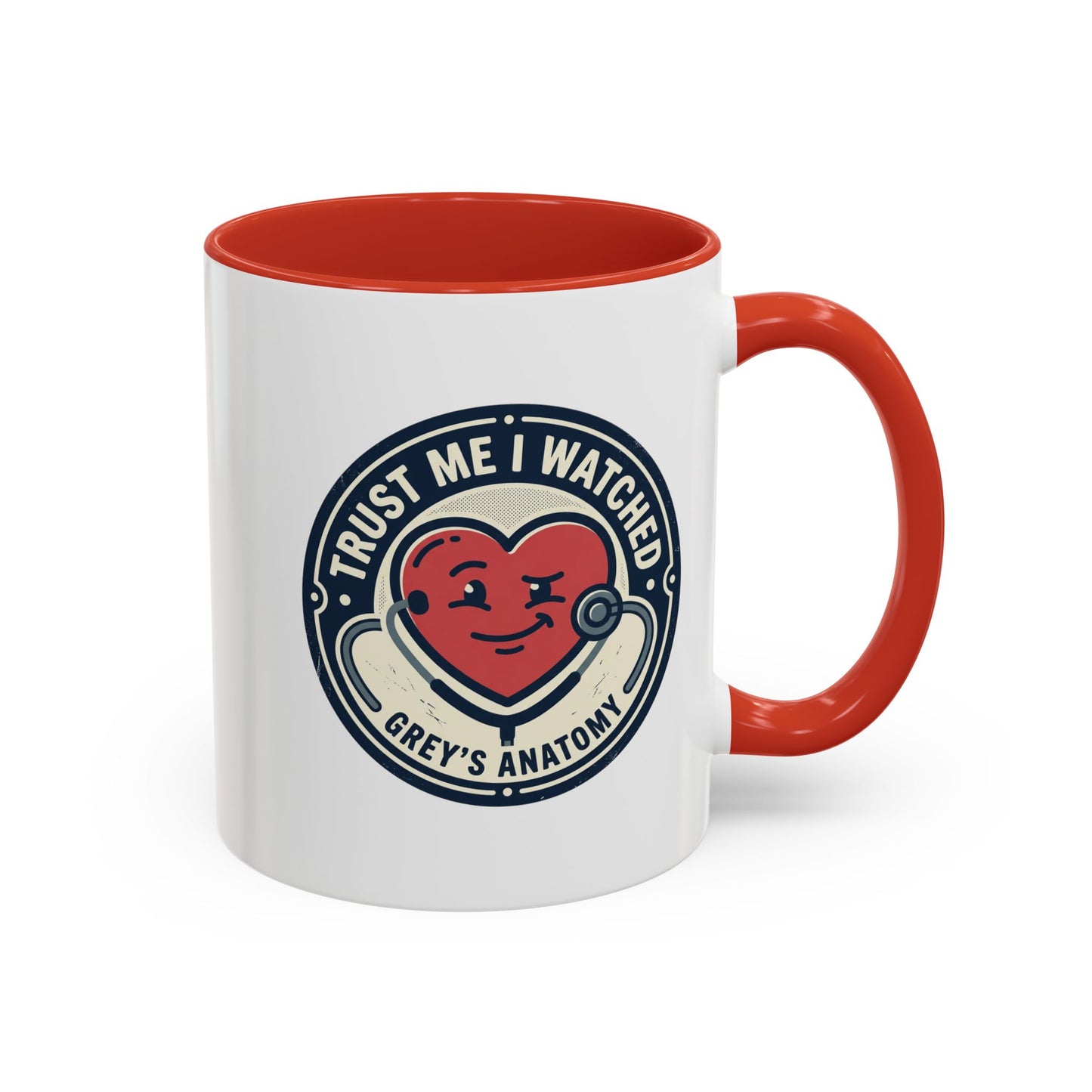 Trust Me I Watched Grey’s Anatomy Accent Coffee Mug — 11/15oz TV Fan Gift