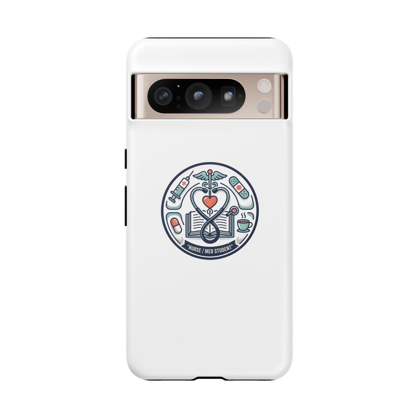 Nurse Aesthetic Tough Case — Medical Student Phone Case