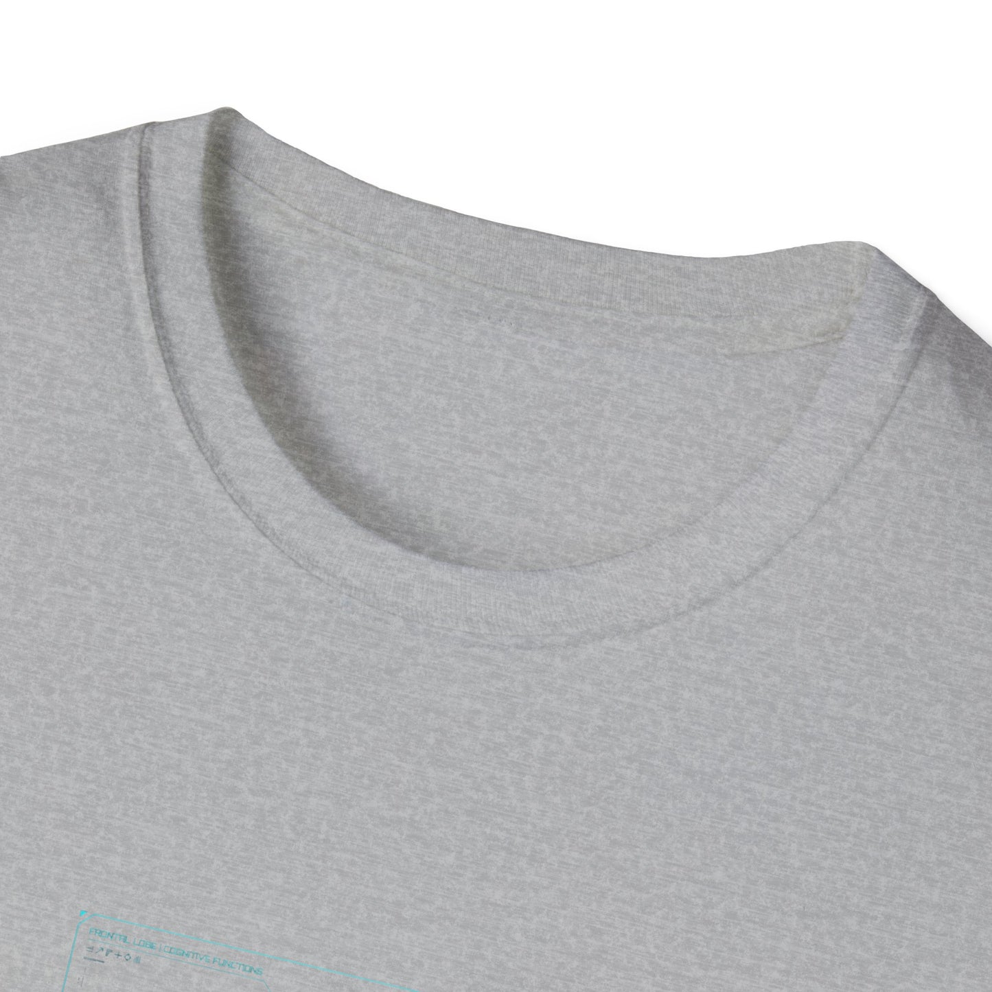 Neon Circuit Brain T-Shirt — Futuristic Sci‑Fi Science Poster Tee