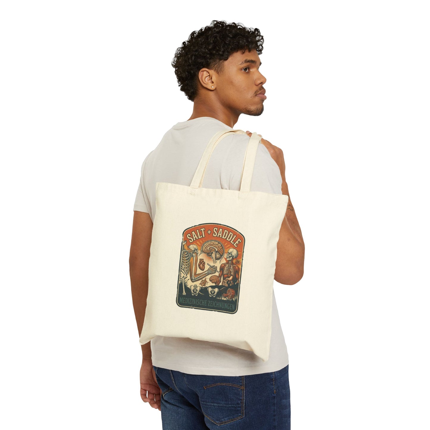 Salt & Saddle Tote | Country Aesthetic coastal cowgirl western chic canvas