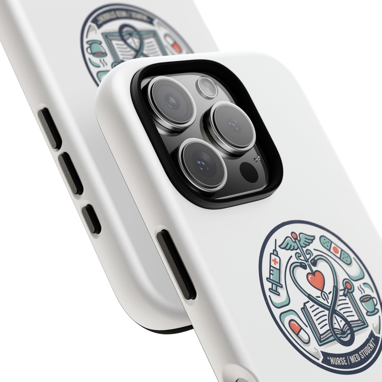 Nurse Aesthetic Tough Case — Medical Student Phone Case