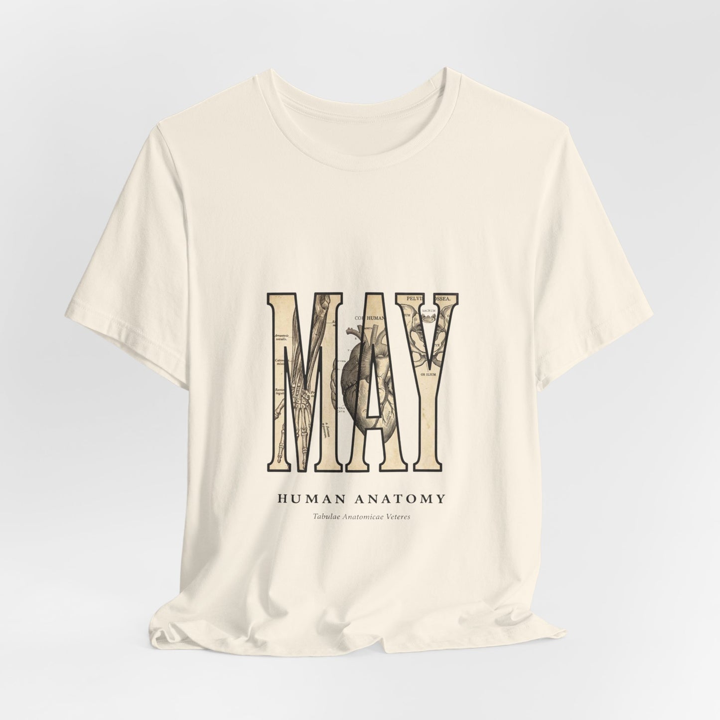 May Birth Flower Tee | Birth Month Floral Typography