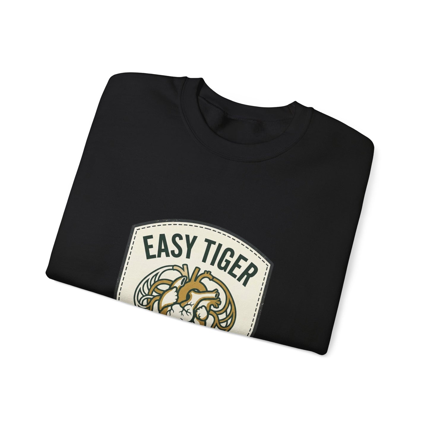 Easy Tiger Retro Tiger Badge Sweatshirt | Vintage Summer Camp