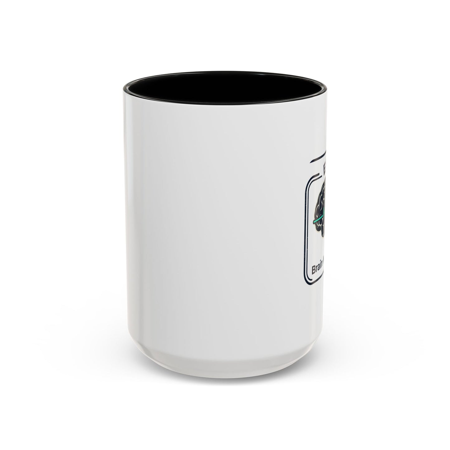 EKG Brain Mode ON Coffee Mug — Accent 11/15oz