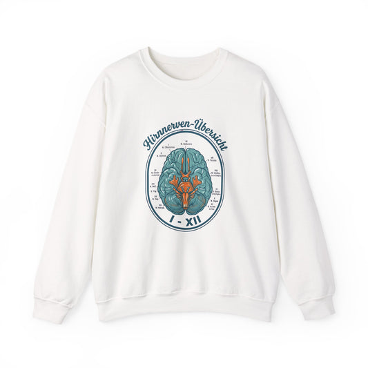 Literary Aesthetic Brain Crest Sweatshirt | Book Girl Summer, BookTok Style