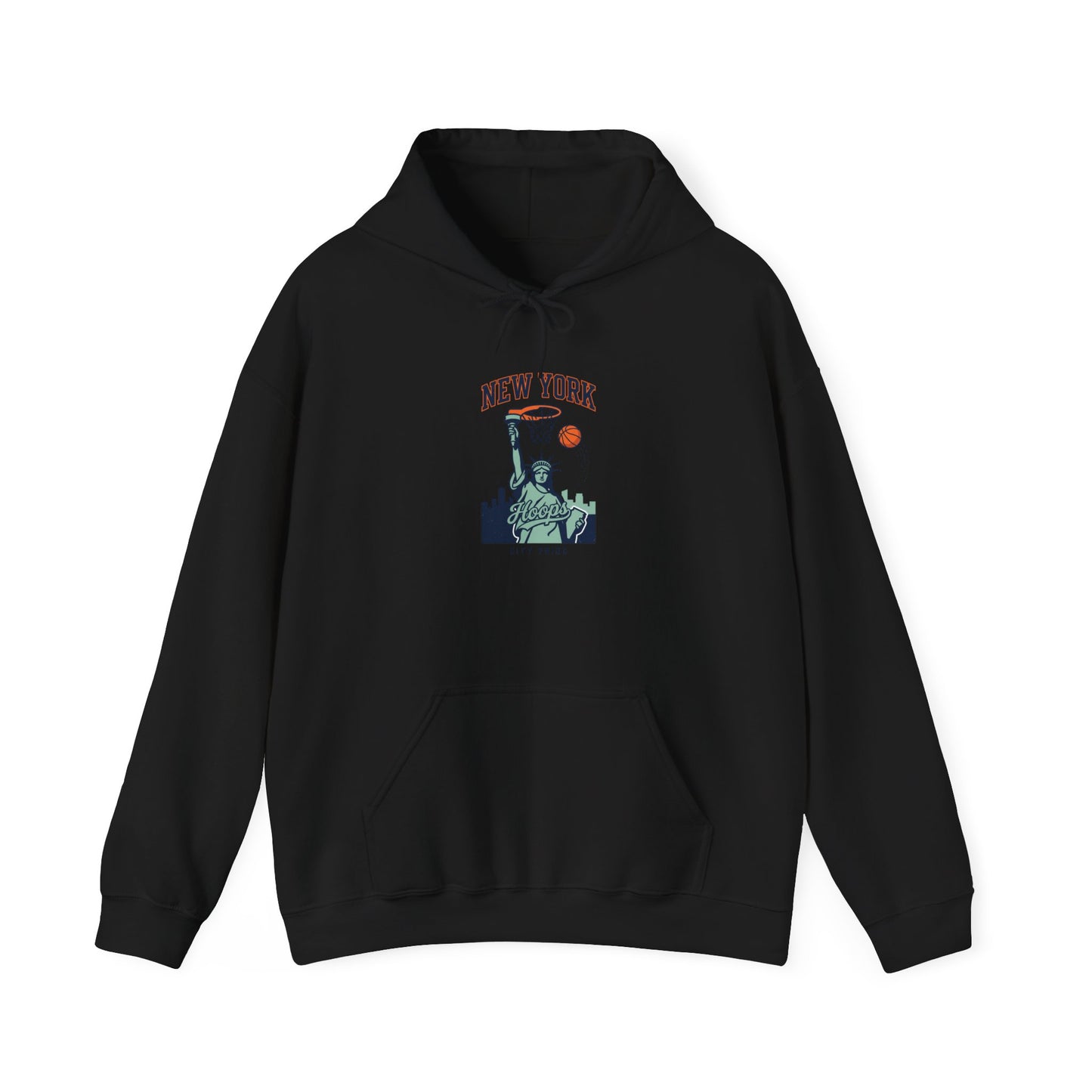 New York Statue of Liberty Basketball Hoodie | NY Basketball Streetwear
