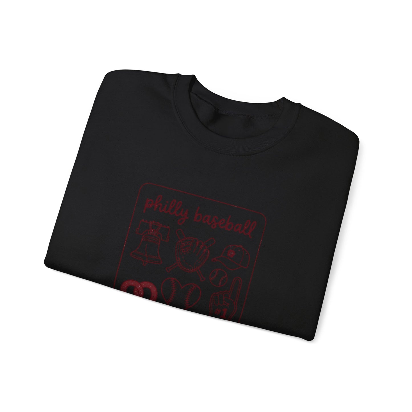 Philly Baseball Icons Crewneck Sweatshirt | City Pride, Local Sportswear