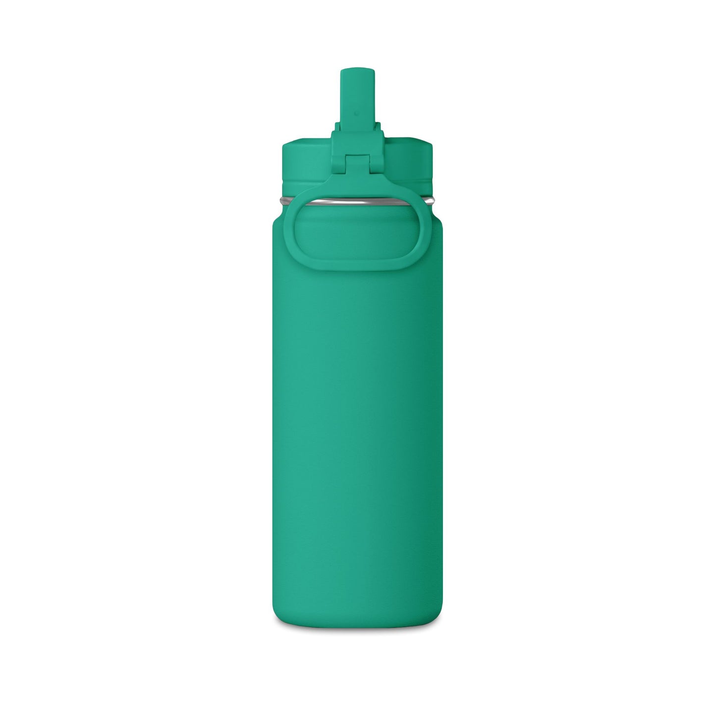 20oz Mini Water Bottle - Compact Insulated Sports Bottle with Straw Cap