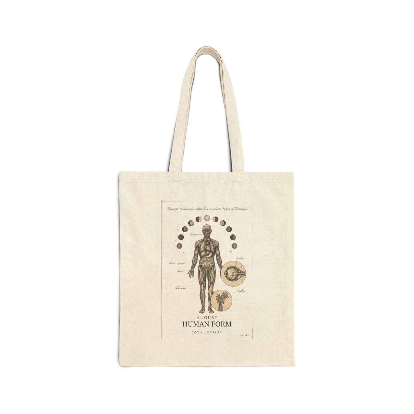Birth Flower Botanical Tote | Personalized Birth Month Floral Illustration